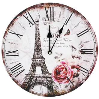 Clock d.34 cm - EIFFELOVKA 355214