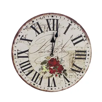 Clock d. 34cm - ROSES 355219