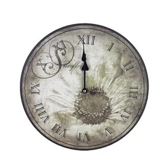 Clock 34cm - SUNFLOWER 355221