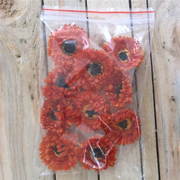 Flower aster orange, 10pcs 371176-04