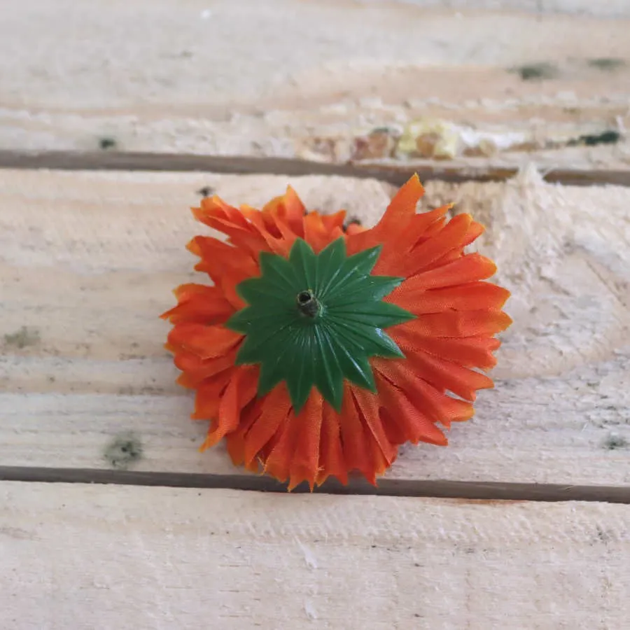 Flower aster orange, 10pcs 371176-04