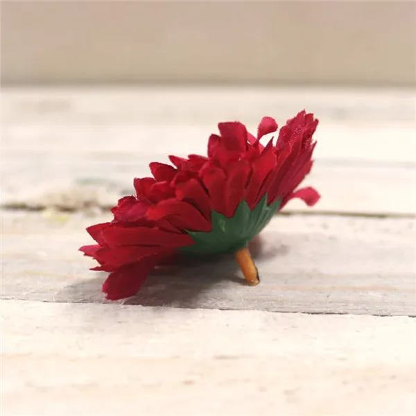 Aster flower red, 10pcs 371176-08