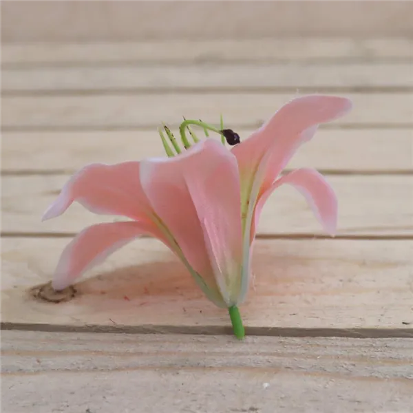 Lily flower light pink, 12pcs 371178-05