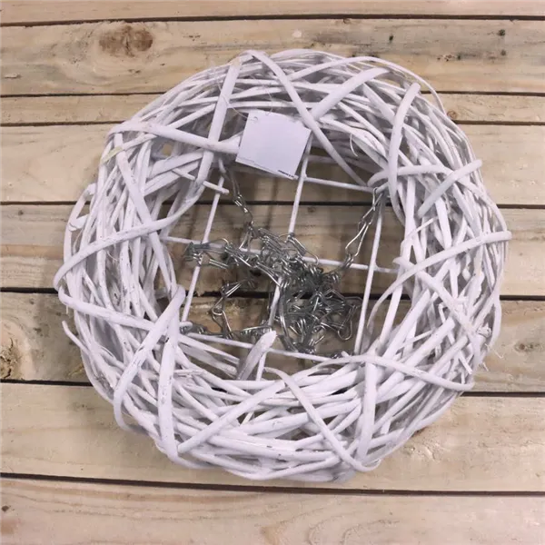 Wicker wreath for hanging 371196