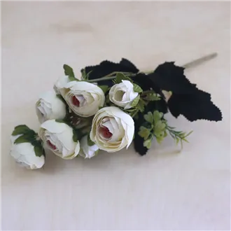 Artificial bouquet cream 371210-26