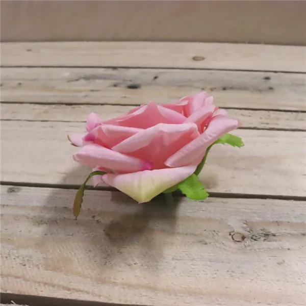 Rose flower light pink, 12 pcs 371211-05