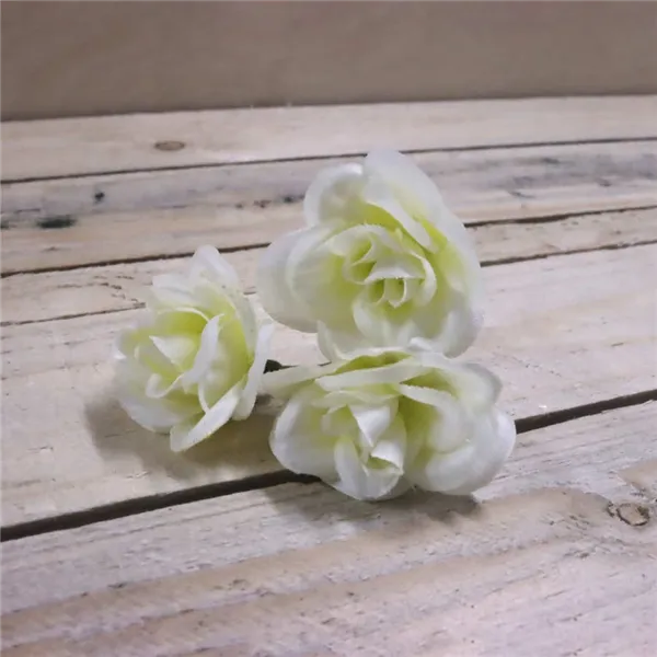 Rose flower, 24 pcs cream 371224-26