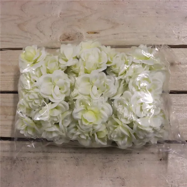 Rose flower, 24 pcs cream 371224-26