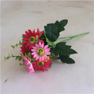 Artificial bouquet pink 371257-08