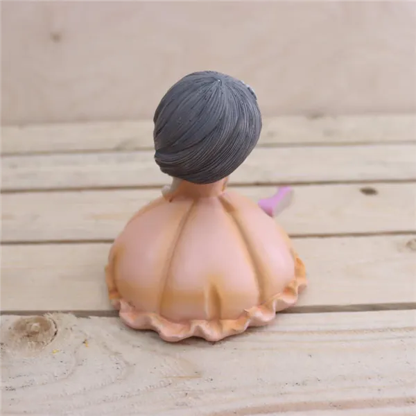 Decoration girl orange 371258-04