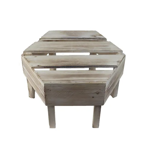 Decorative wooden table, set 3 pcs 371265