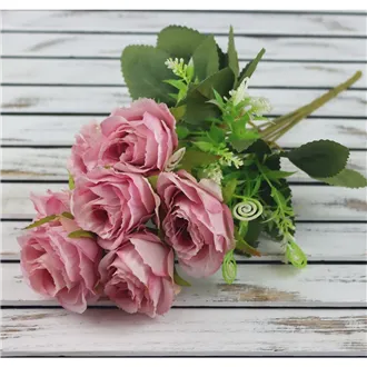 Bouquet of roses mini 32 cm, pink