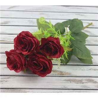bouquet of roses mini 32 cm, red