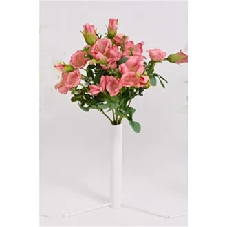 bouquet of mini wild roses, 29 cm, pink