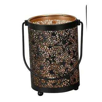 Decorative candleholder with stars 371494/1