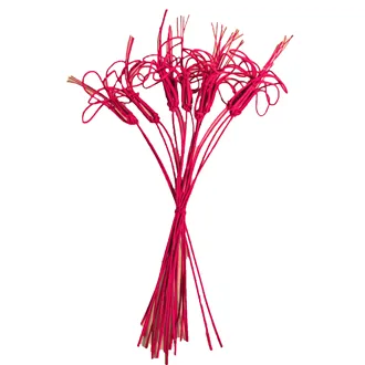 Flower rattan core, 10 pcs. - 40 cm, fuchsie 381570-23