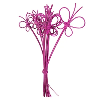 Butterfly rattan core, 10pcs-35cm fuchsia 381575-23