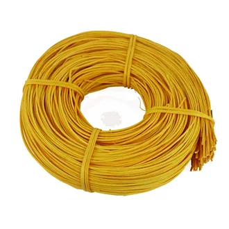 rattan core yellow 2mm coil 0,25kg 5002017-02