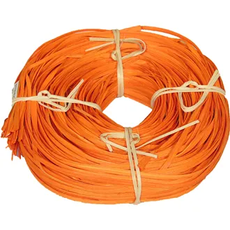 rattan core flat-oval orange coil 0,25kg 50S0517-04