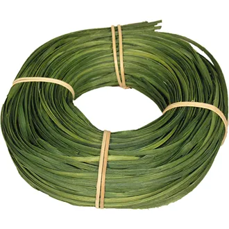 rattan core flat-oval d.green 5/6mm coil 0,25kg 50S0517-16