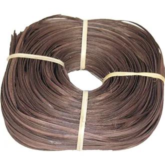 rattan core flat-oval dark brown 5/6mm coil 0,25kg 50S0517-17