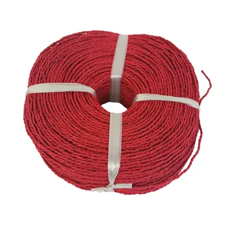 Paper string red 2,5-3mm coil 0,50kg 5327000-08