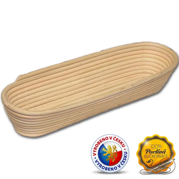 X-Oval Bread Proofing Basket 2kg Dough 70474/I