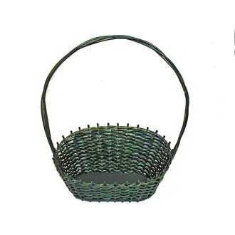 71798/47 gift basket, colored - green