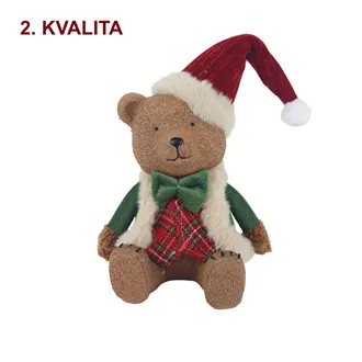 Teddy bear decoration 2nd quality X8536/1B