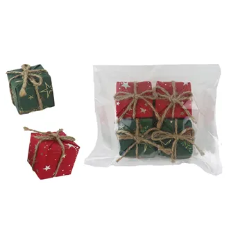 Gift decoration, 4 pcs A0341