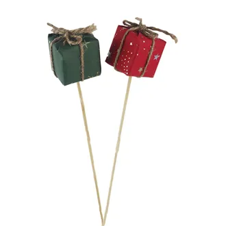 Embossed decorative Christmas gift, 2 pcs A0342