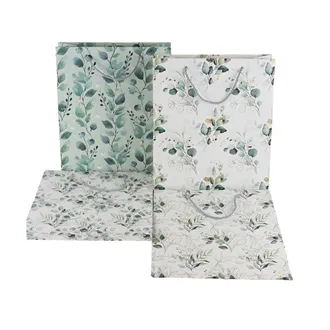 Gift bag set, 12 pcs. Mix of 4 designs A0417-Z