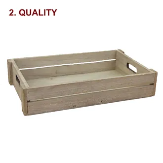 Wooden tray large D0158/VB 2. quality
