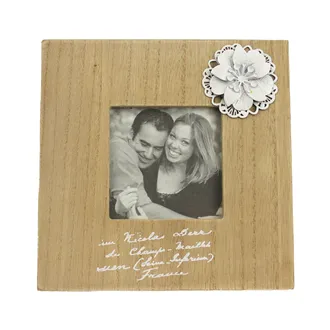 Photo frame with decoration D0263