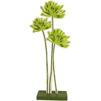 Wooden small flower D0283/M