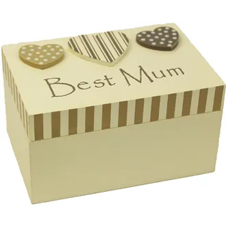 Wooden box Best Mum D0421