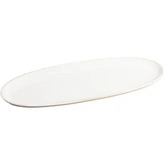 Oval wooden tray D0678
