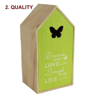 Green wooden house D0693B 2nd quality