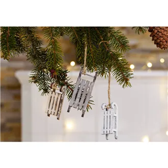 Wooden sledge D1162-21