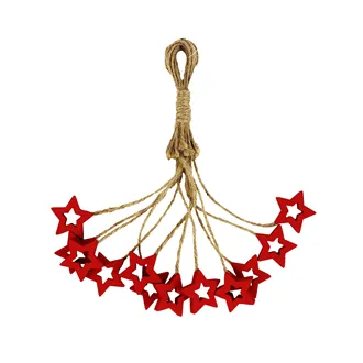 Stars in bunch, 12pcs D1179-08