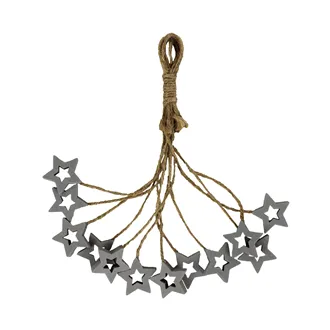 Stars in bunch, 12pcs D1179-21
