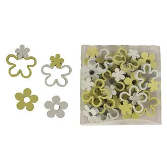 Decorative flowers 24 pcs D1450