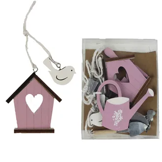 Wooden decorative tools 10 pcs D1473