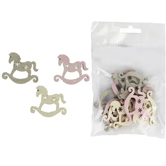 Decorative Horses 12 pcs D1666