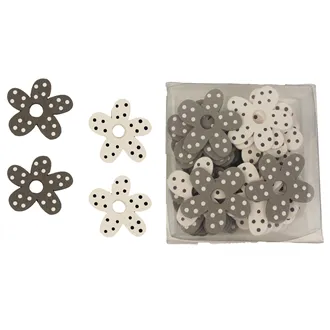 Decorative flowers 48 pcs D1987-21