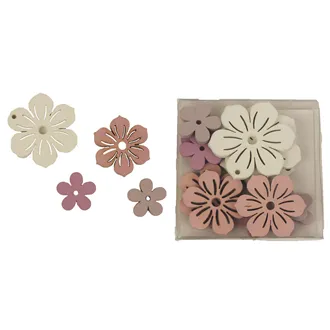 Decorative flowers 12 pcs D1995