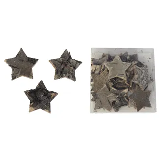 Decorative star 24 pcs D2632