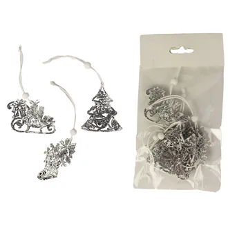 Decor. to hang 6pcs D2643