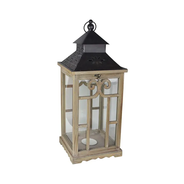 Wooden lantern D2675/S