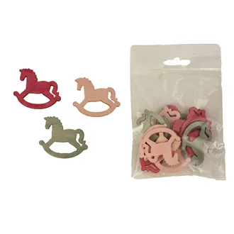 Rocking horse 12 pcs D2718